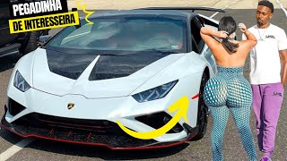 interesseira da LAMBORGHINI🤑Pegadinha da interesseira Interesse em DINHEIRO PARTE 29 FERRARI MCLAREN [upl. by Center386]