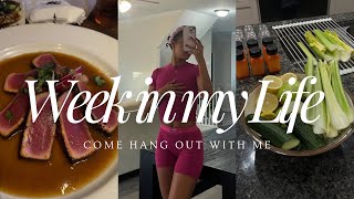 WEEK IN MY LIFE Balancing a 95 life how I got a biotech job at 22 juicing dinner night out etc [upl. by Moise]