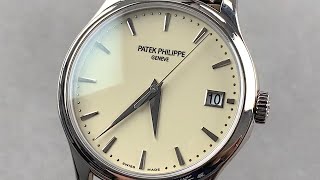 Patek Philippe Calatrava 5227G001 Patek Philippe Watch Review [upl. by Ynogoham]