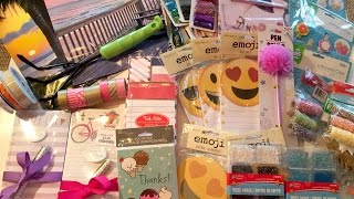 DOLLAR TREE HAUL Plus TJ Maxx and Walmart [upl. by Nnylav537]