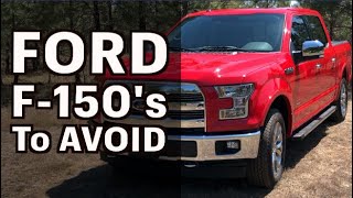 Ford F150 Trucks to Avoid [upl. by Leboff]