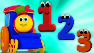 Numéros Bob Train  Vidéo Éducative  Apprendre Des Formes  Bob Numbers Train  Kids Tv French [upl. by Blynn435]