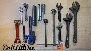 Plumbing Tools My Top 10 Plumbing Spanners [upl. by Karame]