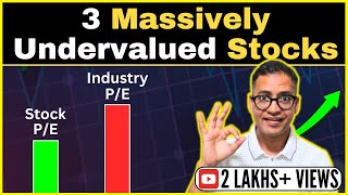 GOLDEN opportunity to buy these 3 UNDERVALUED LOW PE Vs Industry PE stocks  Rahul Jain Analysis [upl. by Ajim330]