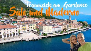 Gardasee Salo amp Toscolano Maderno Sehenswürdigkeiten Shopping Seepromenade Sightseeing Italien Seen [upl. by Love282]