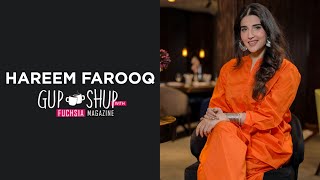 Hareem Farooq AKA Fari From 22 Qadam  Exclusive Interview  Gup Shup with FUCHSIA [upl. by Enaols]