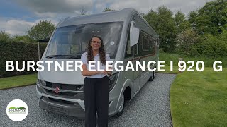 Burstner Elegance I 920 G Luxury Motorhome Tour [upl. by Sirod]