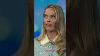 Margot Robbie Reveals All About THAT Barbie Shoe Scene [upl. by Dijam]