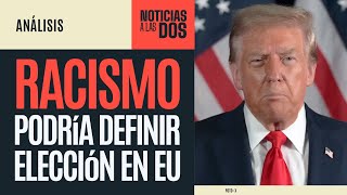 NoticiasALasDos ¬ El chiste racista que afectaría a Trump a unos días de la elección [upl. by Ij562]