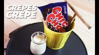 How to make CREPE Delfi Choco  Delfi Crepe Recipe  Crepa DIY at Home [upl. by Elena340]