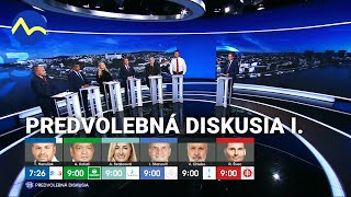 Predvolebná diskusia I  Voľby 2023  TV Markiza [upl. by Yeroc]