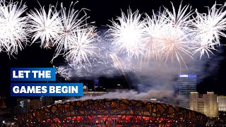 Opening Ceremony  Beijing 2022 Highlights [upl. by Attenyl32]