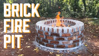 Brick Fire Pit [upl. by Noam]