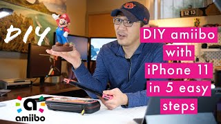 DIY amiibo with iPhones and amiiboss app [upl. by Jazmin]