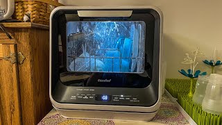 BEST Countertop Dishwasher on Amazon  Comfee Mini Dishwasher Review [upl. by Ytsrik735]