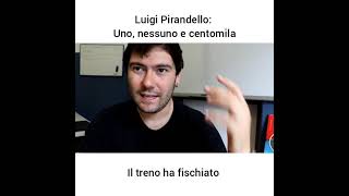 Ripasso italiano maturità 2022 L Pirandello lez 2 Uno nessuno e centomila Il treno ha fischiato [upl. by Drona64]