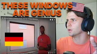 American Reacts to GERMAN HOUSES vs American Houses [upl. by Aglo59]