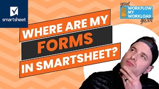 How To Find And Create Forms In Smartsheet [upl. by Aianat]