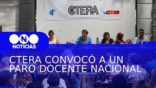 CTERA convocó a un PARO DOCENTE NACIONAL y PELIGRA el inicio de CLASES  Telefe Noticias [upl. by Refinnej]