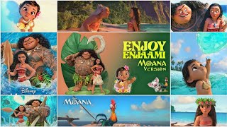 Cuckoo song  Enjay Enjaami video ✨ Moana Version trending moana video [upl. by Clo]