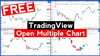 Tradingview Multiple Charts on One Screen Free [upl. by Narmak15]