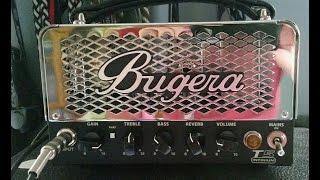 Bugera Infinium T5 tube upgrade  Musket fuzz amp CryBaby [upl. by Tekla720]