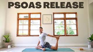 Psoas Release 30 min hatha yoga [upl. by Stevena]