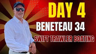 Day 4 Coinjock NC to Belhaven NC – Beneteau 34 Swift Trawler Boating Delivery Adventure [upl. by Ibloc992]