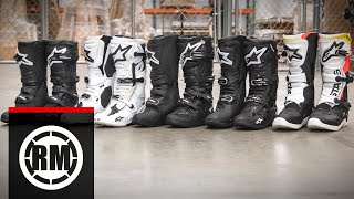 Alpinestars Motocross amp OffRoad Boot Lineup [upl. by Ossy]