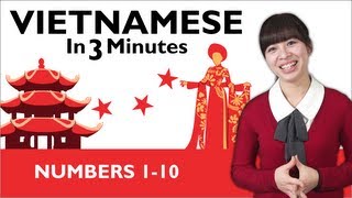 Learn Vietnamese  Numbers 110 [upl. by Peale]