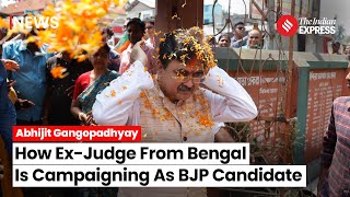 Abhijit Gangopadhyay ExKolkata High Court Judge Talks About His Campaign To Oust TMC From Bengal [upl. by Ecaidnac]