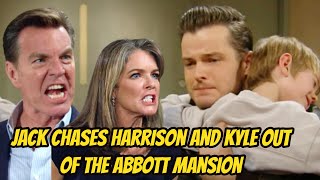 YampR Spoilers Jack and Diane chased Harrison out of the Abbott mansion  Forcing Kyle to return home [upl. by Ahsetan]