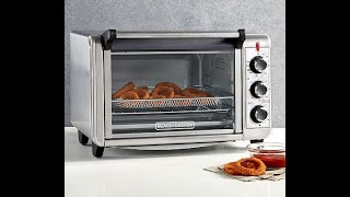 Black and Decker Crisp N Bake Air Fry Toaster Oven Review [upl. by Kendyl96]