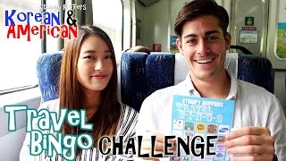 Kevin amp Yejin  케빈 예진  외국인 여행 빙고게임  Korean Travel Bingo [upl. by Eneliak]