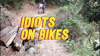 Idiots on Bikes  Hilarious motorcycle fails [upl. by Sarah282]