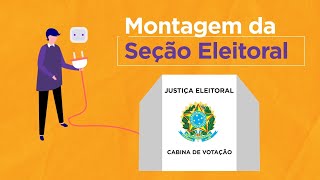 4  Montagem da Seção Eleitoral  Treinamento Mesários [upl. by Kurr]