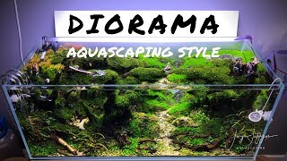 DIORAMA aquascaping style  best for IAPLC [upl. by Hattie213]