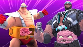 Krang Classic VS Krang The Movie TMNT LEGENDS [upl. by Eus242]