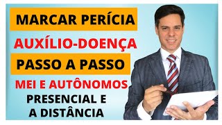 MEI ou AUTÃ”NOMOS  MARCAR PERÃCIA NO INSS PRESENCIAL E A DISTÃ‚NCIA TODOS OS PASSOS [upl. by Aubree997]