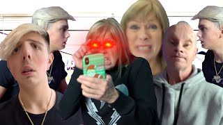 Morgz Mum Abuses iPhones YTP [upl. by Asyral]