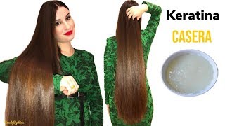 Keratina Casera Natural  Cabello Liso y Sedoso [upl. by Shena783]