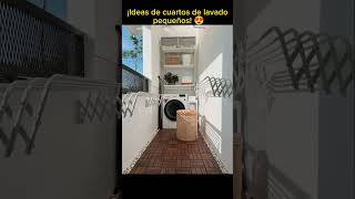 ¡Ideas de cuartos de lavado pequeños ideas casa diy [upl. by Pacifica]