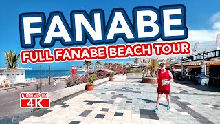 TENERIFE  A full tour of Fanabe Beach in Costa Adeje Tenerife [upl. by Leeann]