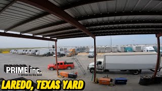 Laredo Texas Yard  Prime Inc [upl. by Kesia]