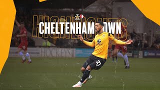 Cambridge United v Cheltenham Town highlights [upl. by Sholley759]