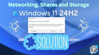 Fix Error 0x80070035  Path not found with Synology and other NAS and network shares on Windows 24H2 [upl. by Ydarg788]