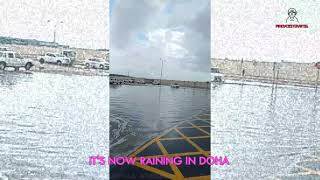 ITS RAINING IN DOHA QATAR  PINOYCESTOVATEL [upl. by Lillian105]