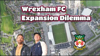 Ryan Reynolds Faces Wrexham FC Stadium Expansion Dilemma after League One Promotion [upl. by Leamiba63]