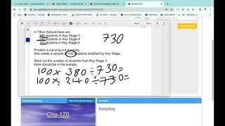 Mathswatch mathematics sampling question step by step answer [upl. by Conti]