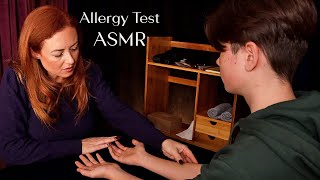 ASMR Allergy Testing Appointment 🌟 Real Person Arms Brushing Bottles [upl. by Eugilegna]